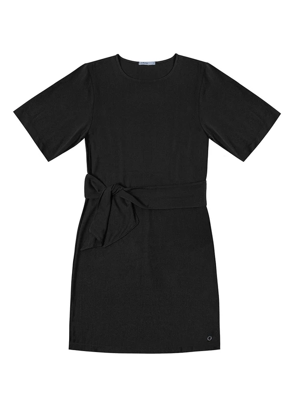 Endless - Vestido Curto Feminino com Cinto Preto 3