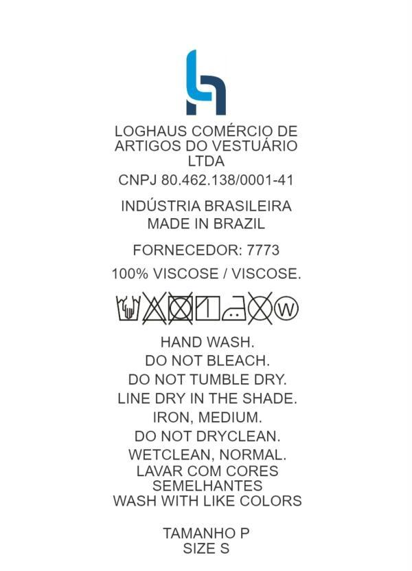 Quintess - Vestido Curto Floral Pink em Viscose Plana 4