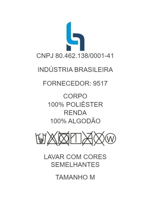 bonprix - Vestido Decote com Renda Preto 8