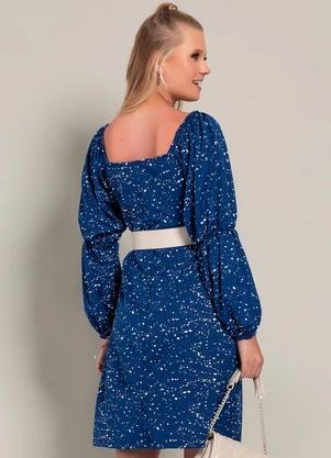 Moda Pop - Vestido Efeito Textura em Malha - MODA POP