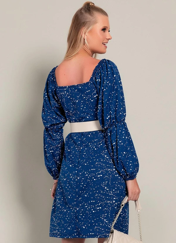 Moda Pop - Vestido Efeito Textura em Malha 2