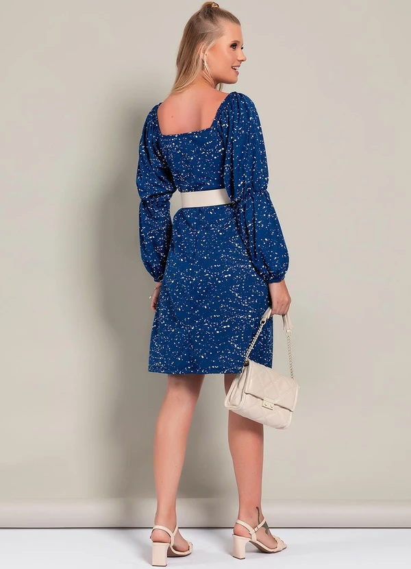 Moda Pop - Vestido Efeito Textura em Malha 4