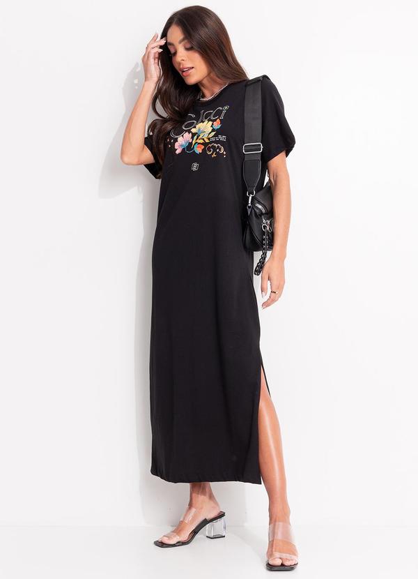 Colcci - Vestido em Malha Preto 3