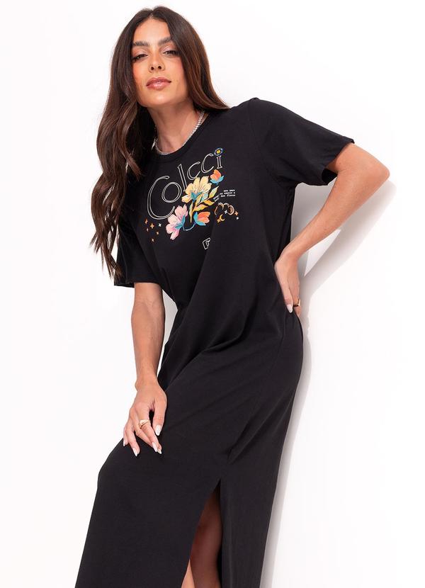 Colcci - Vestido em Malha Preto 5