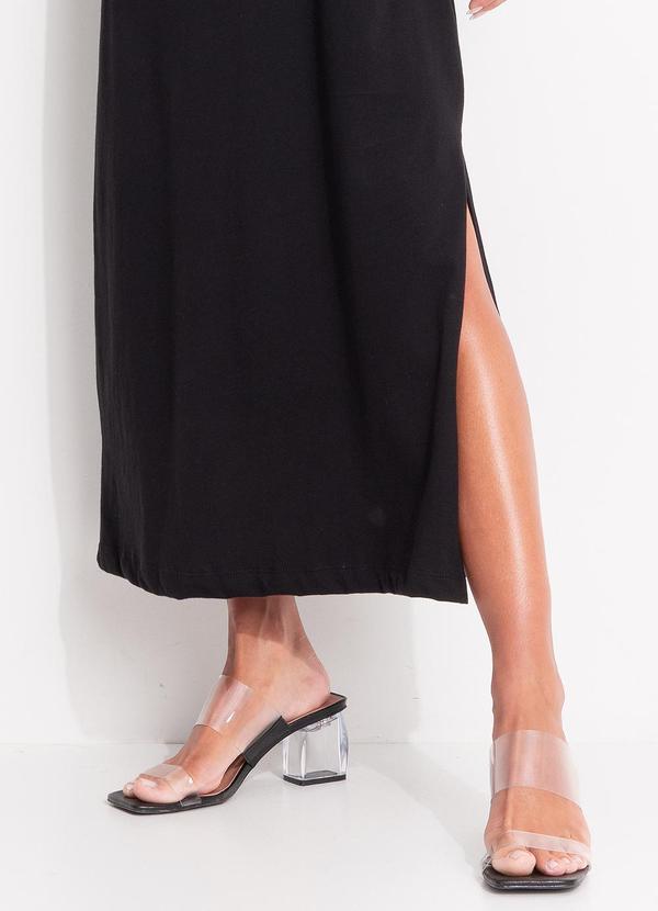 Colcci - Vestido em Malha Preto 7