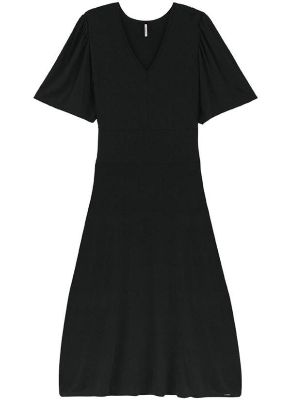 Rezzato - Vestido em Malha Tricô Summer Dreams Preto 2