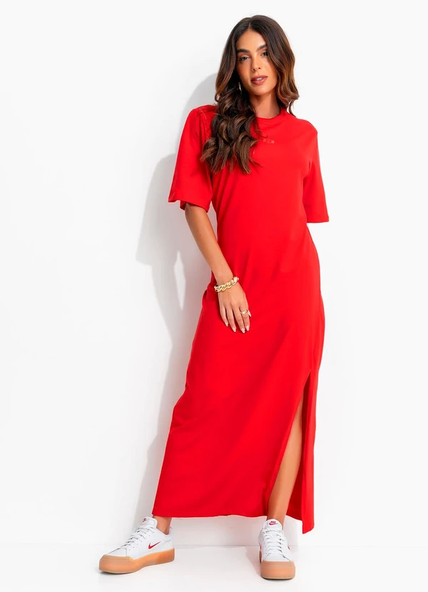 Colcci - Vestido em Malha Vermelho 3