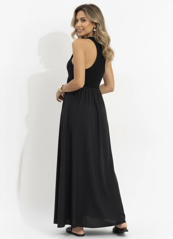 Colcci - Vestido em Viscose Preto 5