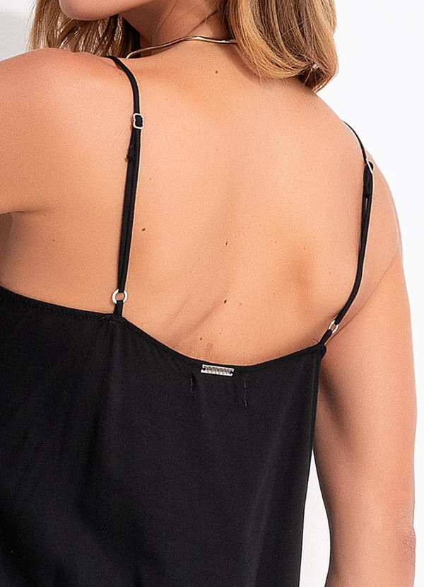 Colcci - Vestido em Viscose Preto 4