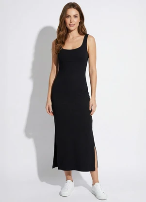 Colcci - Vestido em Viscose Preto - COLCCI