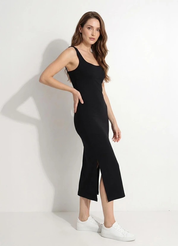 Colcci - Vestido em Viscose Preto 3