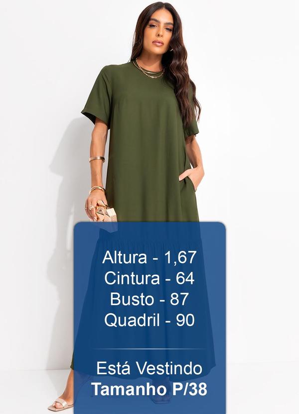 Colcci - Vestido em Viscose Verde 5