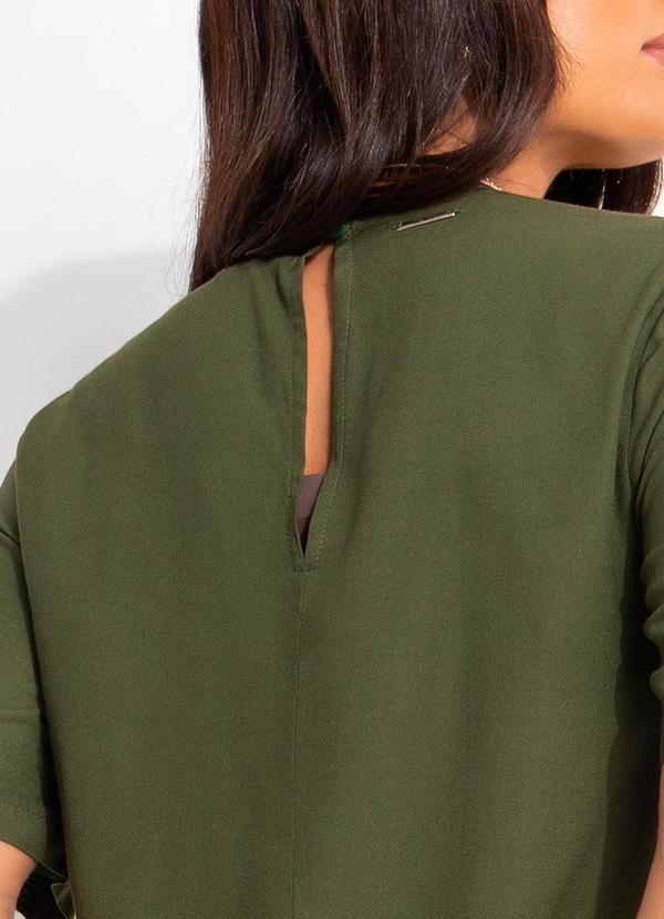 Colcci - Vestido em Viscose Verde 6