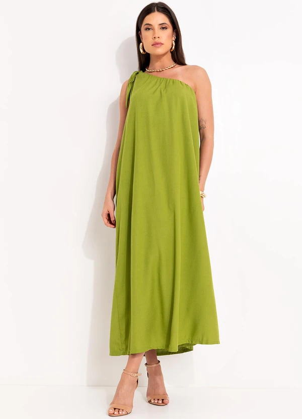 Colcci - Vestido em Viscose Verde