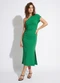 Colcci - Vestido em  Viscose Marrom - variação: Verde