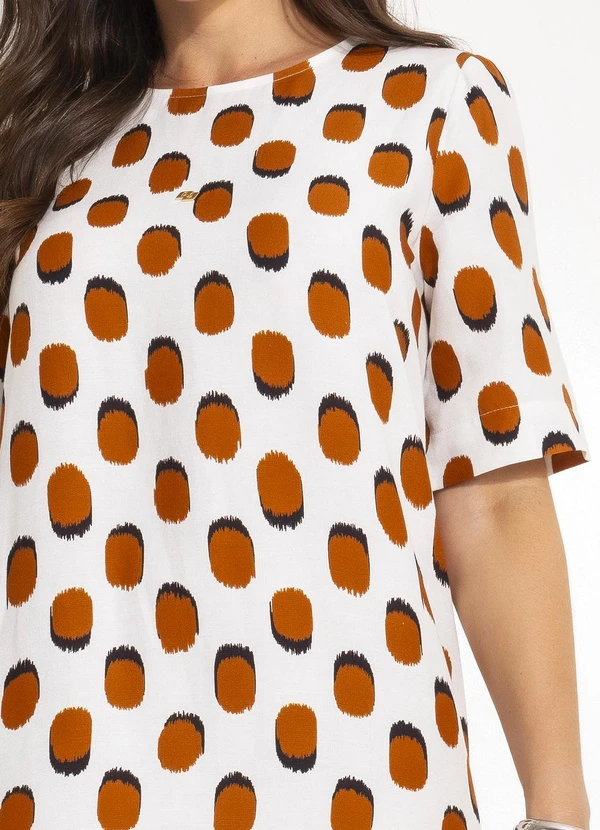 Colcci - Vestido Estampado Bege 6