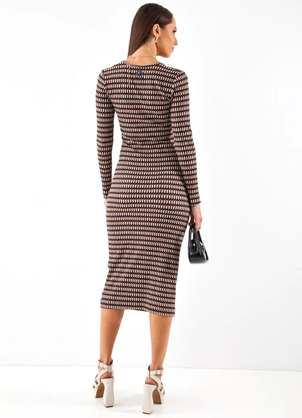 Colcci - Vestido Estampado Preto 2