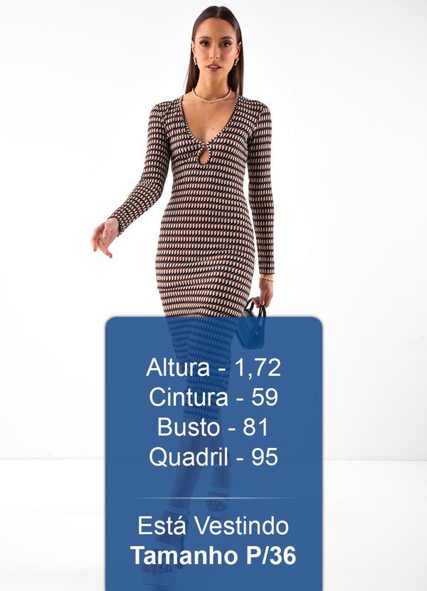 Colcci - Vestido Estampado Preto 5