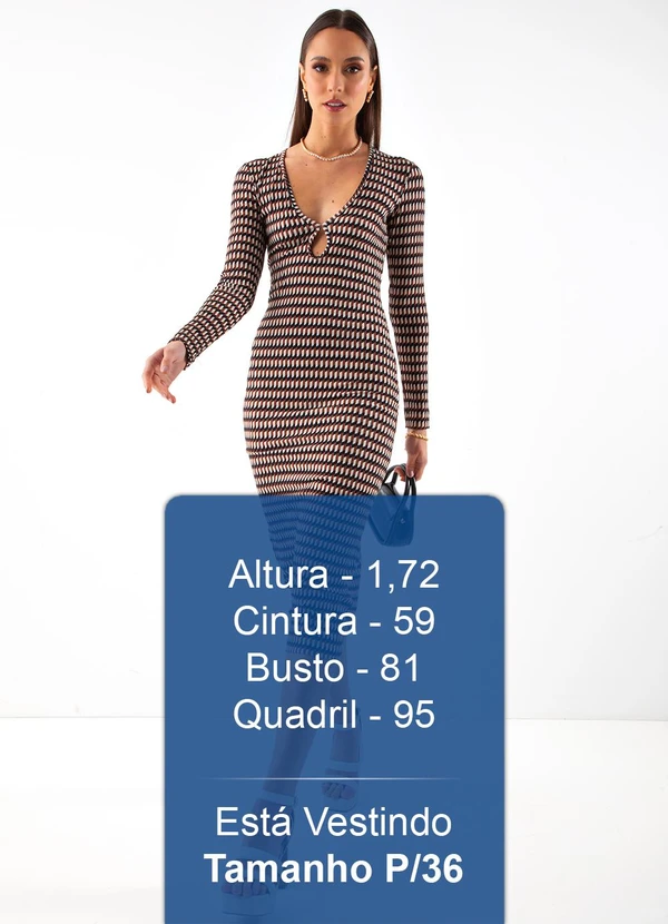 Colcci - Vestido Estampado Preto 5