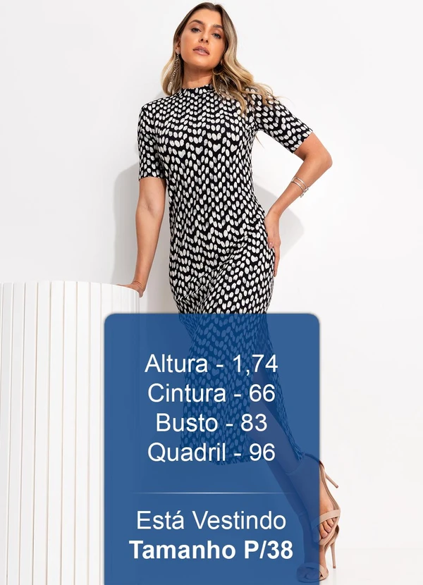 Colcci - Vestido Estampado Preto 5