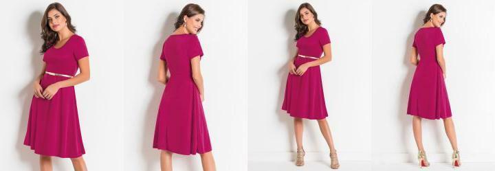 Vestido Evas� Marsala