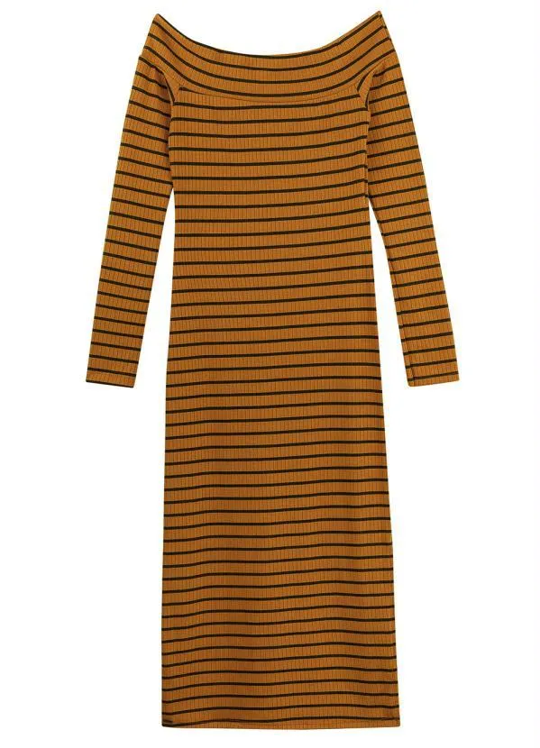 Marialícia - Vestido Feminino Adulto Marrom 3