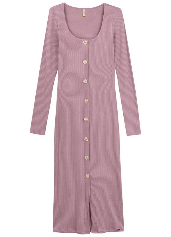 Marialícia - Vestido Feminino Adulto Roxo