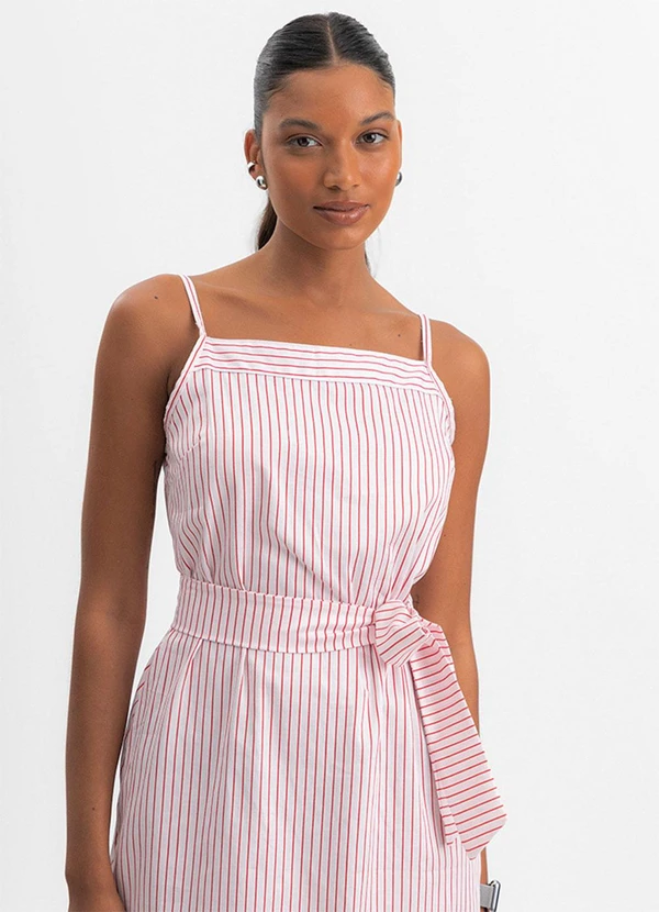 Essendi - Vestido Feminino de Alcinha Vermelho 3