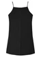 Endless - Vestido Feminino Decote Quadrado Preto - variação: Preto