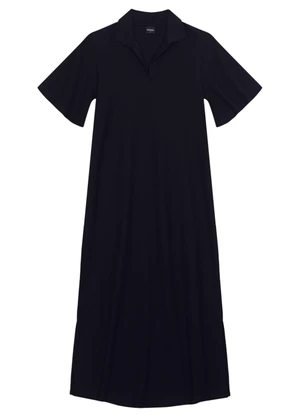 Essendi - Vestido Feminino em Moletinho  Preto - ESSENDI