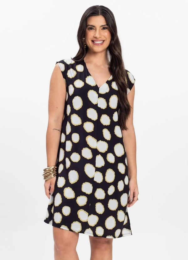 Select - Vestido Feminino em Tecido Preto 3