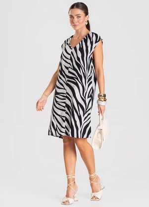 Select - Vestido Feminino em Tecido Preto - SELECT