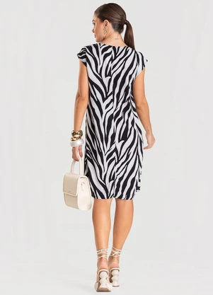 Select - Vestido Feminino em Tecido Preto - SELECT
