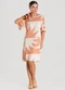 Select - Vestido Feminino Estampado Marrom - variação: Marrom