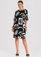 Select - Vestido Feminino Estampado Preto - variação: Preto