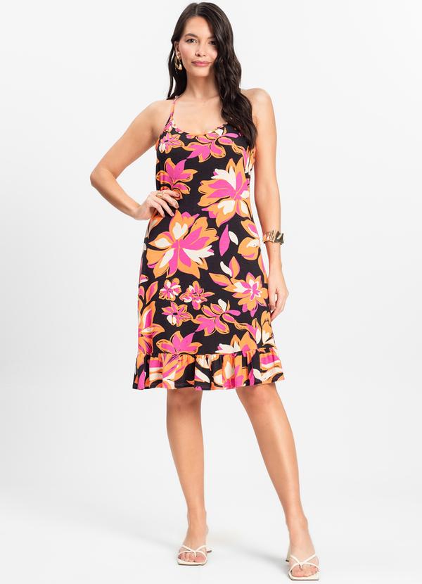 Select - Vestido Feminino Estampado Rosa 3
