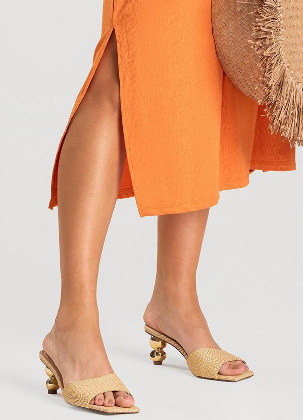 Select - Vestido Feminino Laranja 3