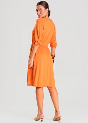 Select - Vestido Feminino Laranja - SELECT