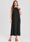 Dianna - Vestido Feminino Midi Preto - variação: Preto