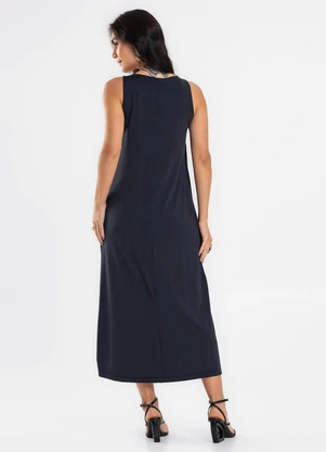 Endless - Vestido Feminino Midi Preto - ENDLESS