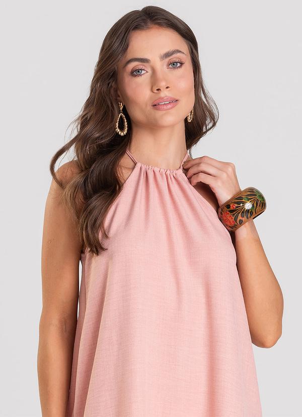 Dianna - Vestido Feminino Midi Rosa 3