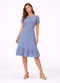 Select - Vestido Feminino Midi Slim em Suplex Preto - variação: Cinza