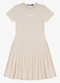 Minty - Vestido Feminino Molecotton de Viscose Bege - variação: Bege