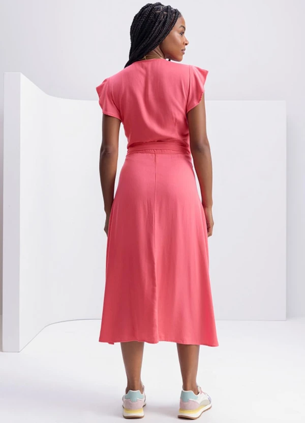 Essendi - Vestido Feminino Rosa 2
