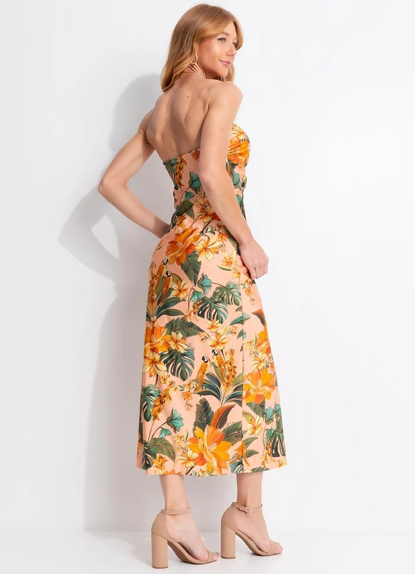 Farm - Vestido Flor Canto dos Pássaros Rosa 2