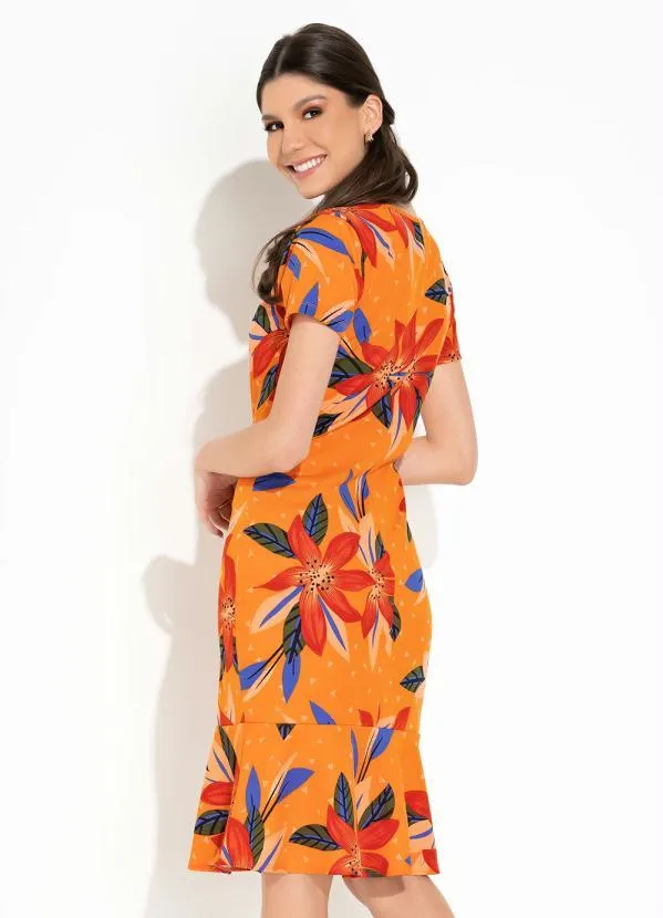 Rosalie - Vestido Floral com Babado 2