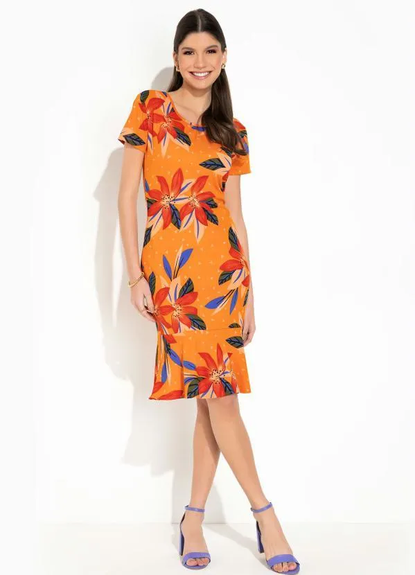 Rosalie - Vestido Floral com Babado 4