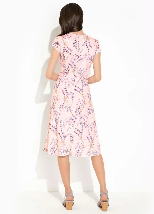 Rosalie - Vestido Floral com Decote Vazado 5