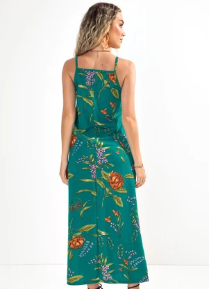 Moda Pop - Vestido Floral Delicado em Malha - MODA POP
