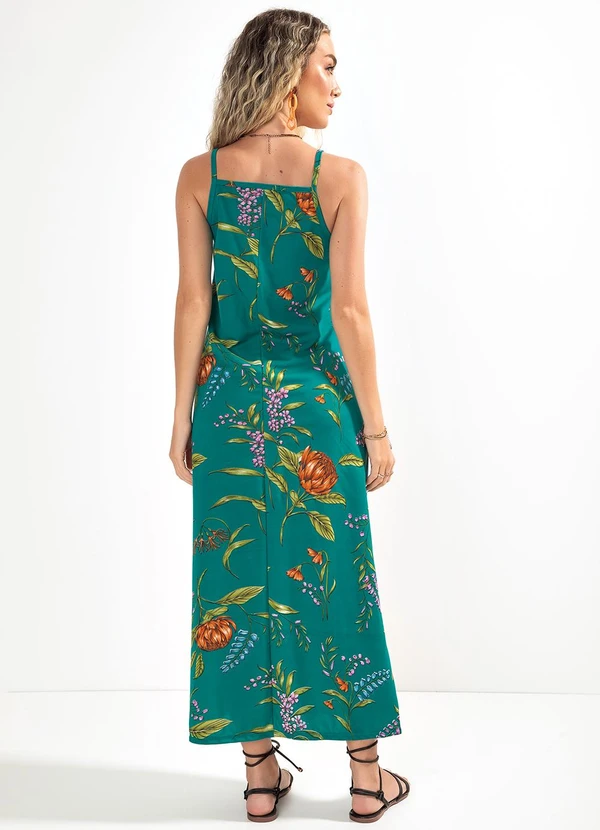 Moda Pop - Vestido Floral Delicado em Malha 4